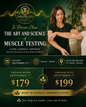 IN-Person Class: The Art and Science of Muscle Testing IN-PERSON @Health and Wellness of Carmel