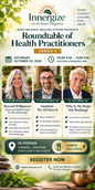 Roundtable of Health Practioners: Series 3: October 24th: IN PERSON